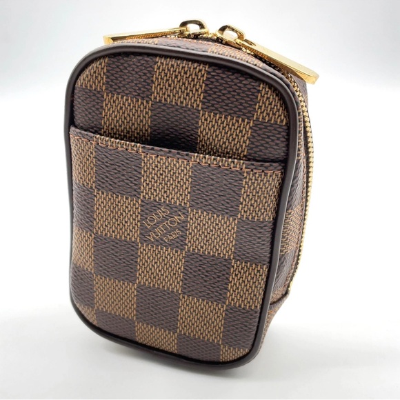 Auth Louis Vuitton Ebene Etui Okapi PM M61738 Shoulder Pouch W/Box/Strap - Picture 2 of 15